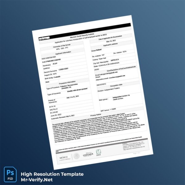 Buy Verified Accounts Mexico20IMSS20Registration20Certificate20Template20in20Word20and20PDF20formats 600x600 - Buy Verified Accounts