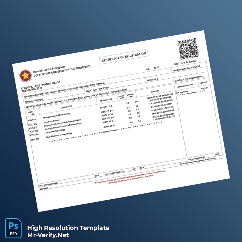 Philippines Editable Registration Certificate Word and Pdf Template Philippines Editable Registration Certificate Word and Pdf Template