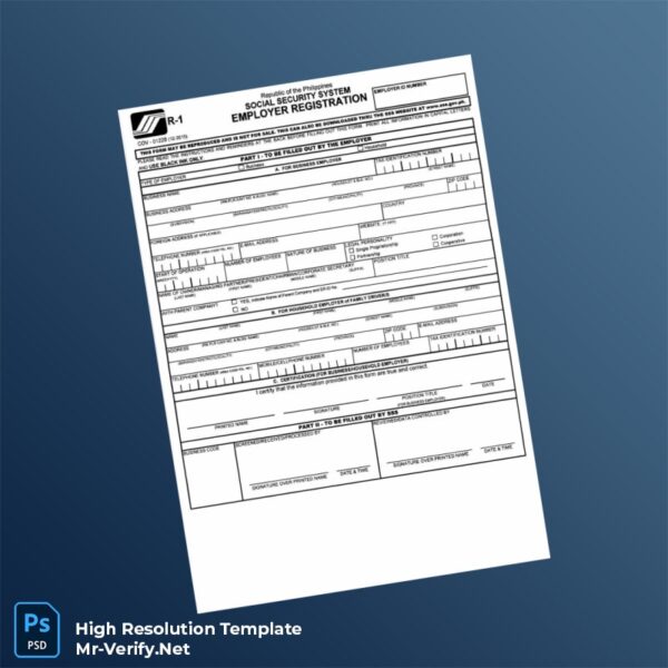 Editable Philippines Social Security System Registration Certificate Word and Pdf Template 3 page Editable Philippines Social Security System Registration Certificate Word and Pdf Template 3 page