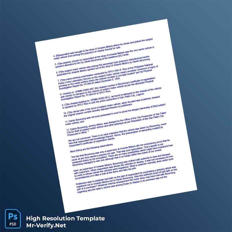 Philippines Supreme Court Certificate of Registration Word and Pdf Template 7 page Philippines Supreme Court Certificate of Registration Word and Pdf Template 7 page