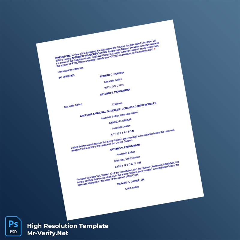 Philippines Supreme Court Certificate of Registration Word and Pdf Template 7 page Philippines Supreme Court Certificate of Registration Word and Pdf Template 7 page