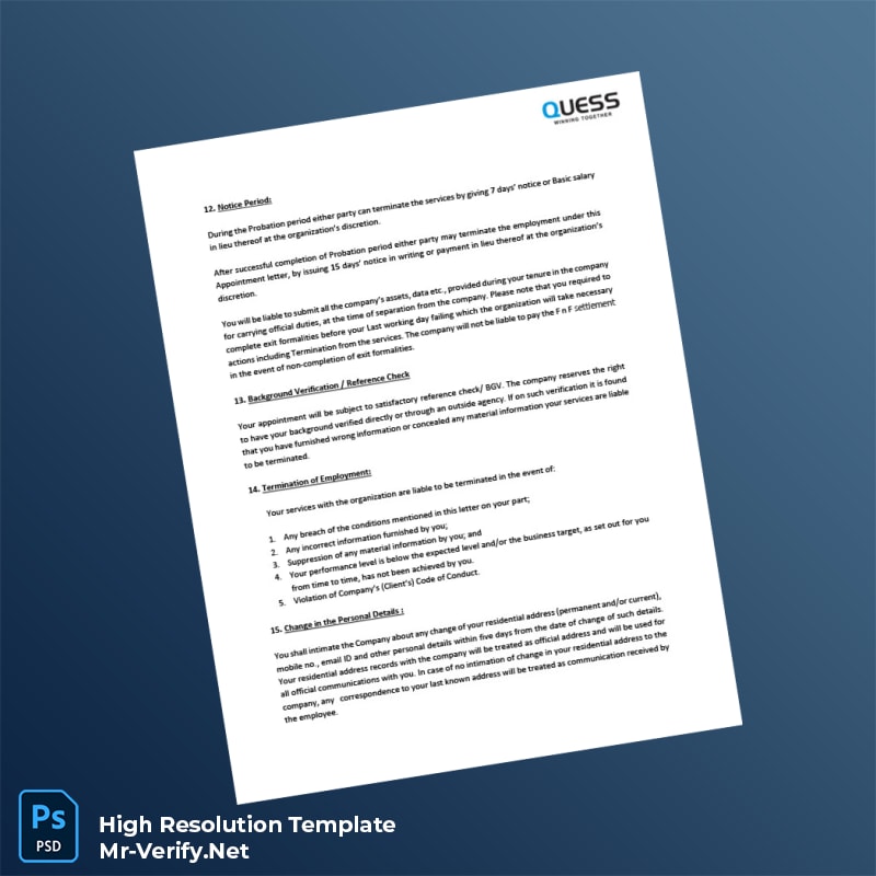 Editable Qwess Corporation Salary Certificate Word and Pdf Template 6 page Editable Qwess Corporation Salary Certificate Word and Pdf Template 6 page