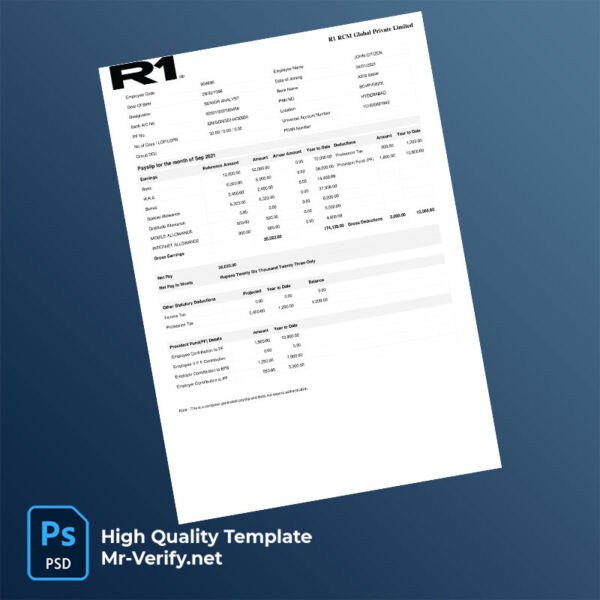 Buy Verified Accounts R1 RCM Global Private Limited payslip word and pdf template mrverify 600x600 - Buy Verified Accounts