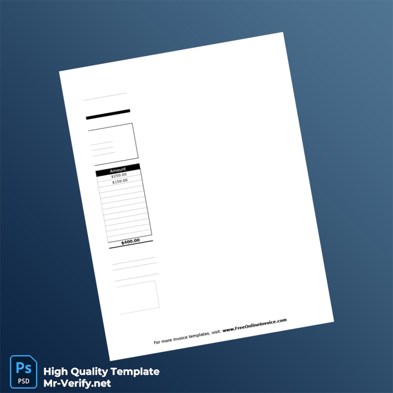 Receipt Invoice Template in Word and PDF formats 5 page Receipt Invoice Template in Word and PDF formats 5 page