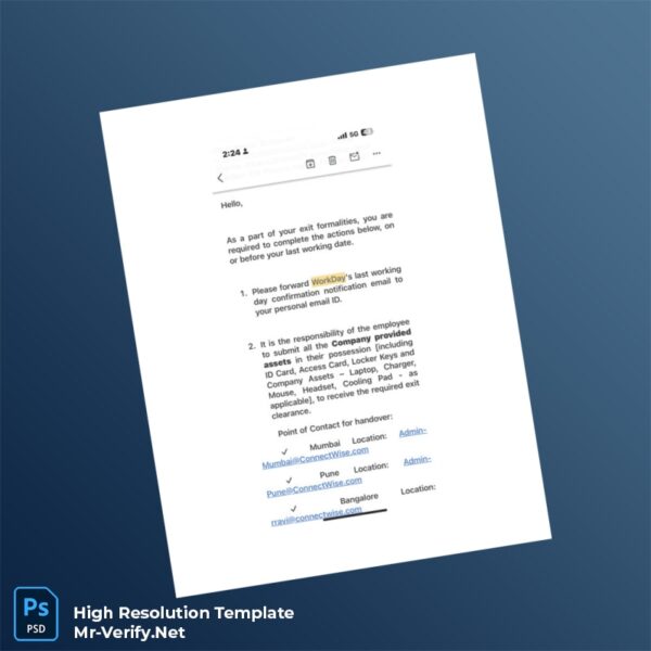 Editable Reliving Letter Word and Pdf Template 5 page