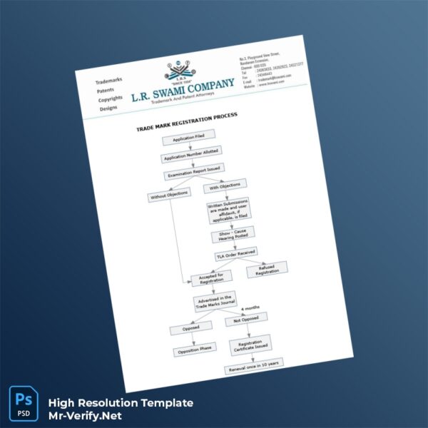 Editable Trademark Registration Certificate Word and Pdf Template Editable Trademark Registration Certificate Word and Pdf Template