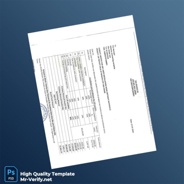 UAE Relamande Marketing Company Tax Invoice Template in Word and PDF formats UAE Relamande Marketing Company Tax Invoice Template in Word and PDF formats