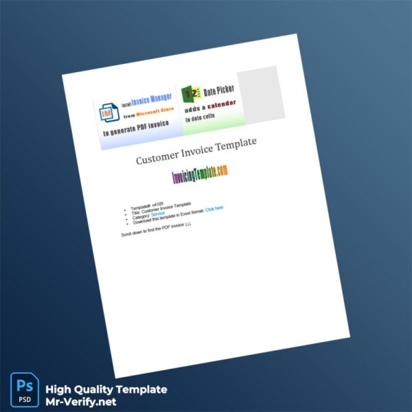 USA InvoicingTemplate Invoice Template in Word and PDF formats 2 page USA InvoicingTemplate Invoice Template in Word and PDF formats 2 page