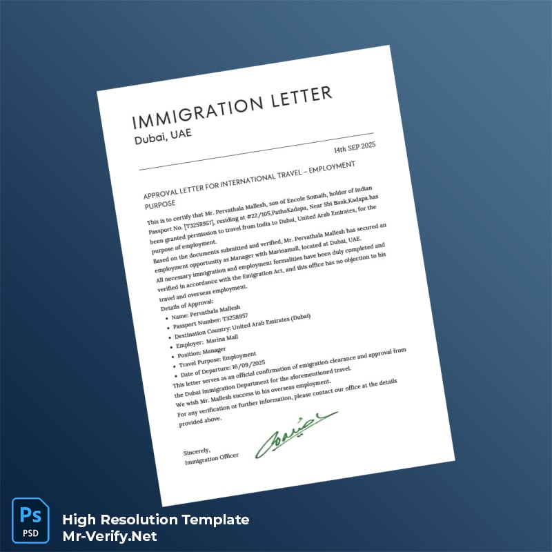 Editable United Arab Emirates Marina Mall Employment Verification Letter Word and Pdf Template Editable United Arab Emirates Marina Mall Employment Verification Letter Word and Pdf Template