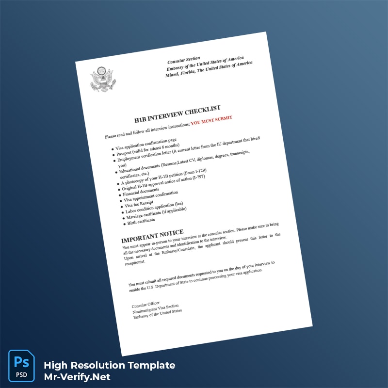 Editable United States IU Employment Verification Letter Word and Pdf Template Editable United States IU Employment Verification Letter Word and Pdf Template