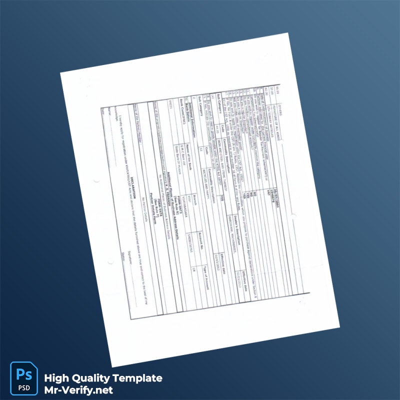 VAT Registration Certificate Template in Word and PDF formats 5 page VAT Registration Certificate Template in Word and PDF formats 5 page