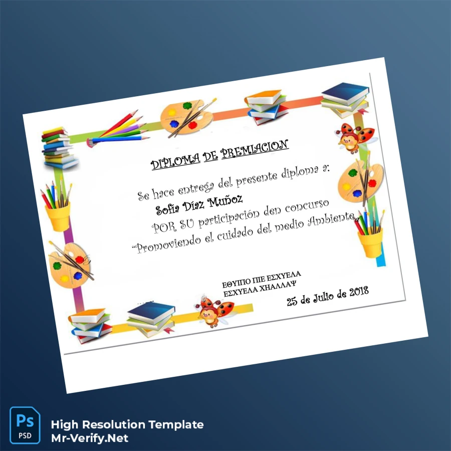 Argentina Environmental Care Award Diploma Template – Fully Editable & Print-Ready 6 Page Argentina Environmental Care Award Diploma Template – Fully Editable & Print-Ready 6 Page