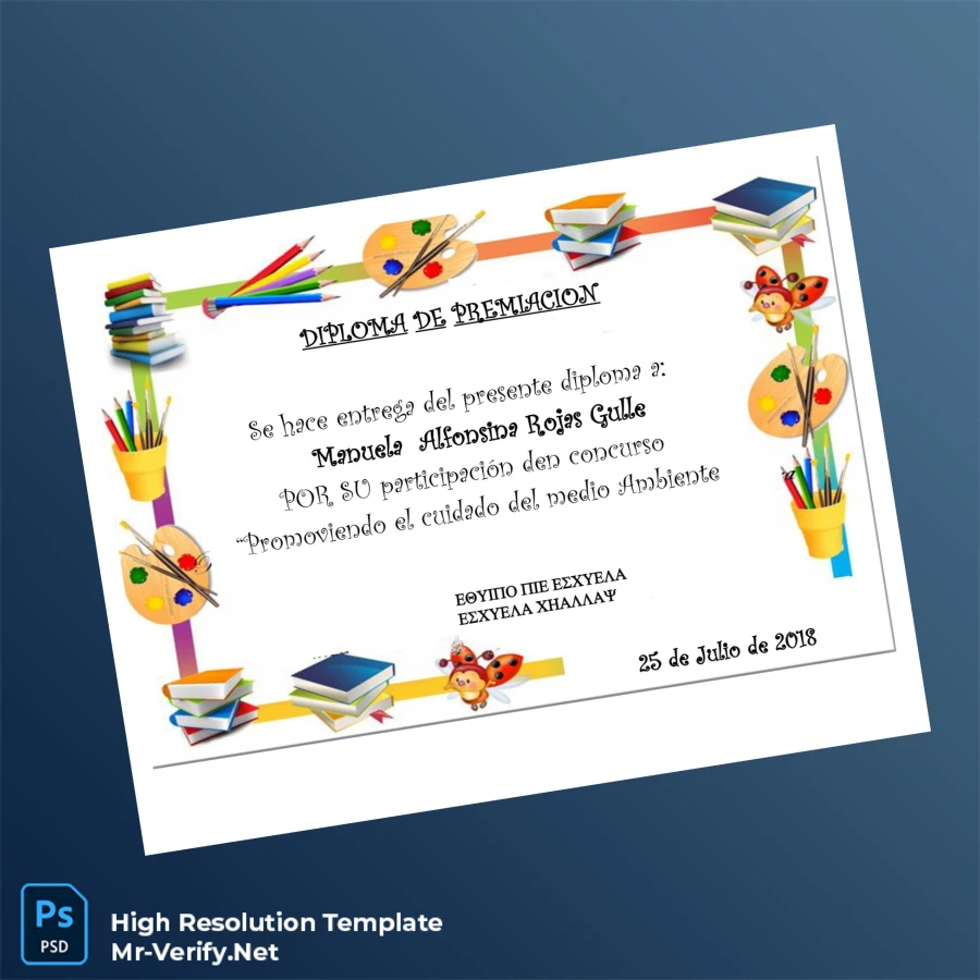 Argentina Environmental Care Award Diploma Template – Fully Editable & Print-Ready 6 Page Argentina Environmental Care Award Diploma Template – Fully Editable & Print-Ready 6 Page