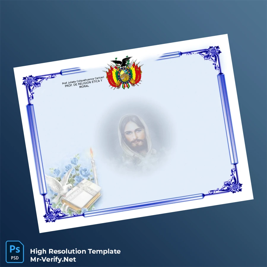 Bolivia Unidad Educativa Villa Adela Yunyugo Diploma of Honor Template – Fully Editable & Print-Ready 2 Page Bolivia Unidad Educativa Villa Adela Yunyugo Diploma of Honor Template – Fully Editable & Print-Ready 2 Page