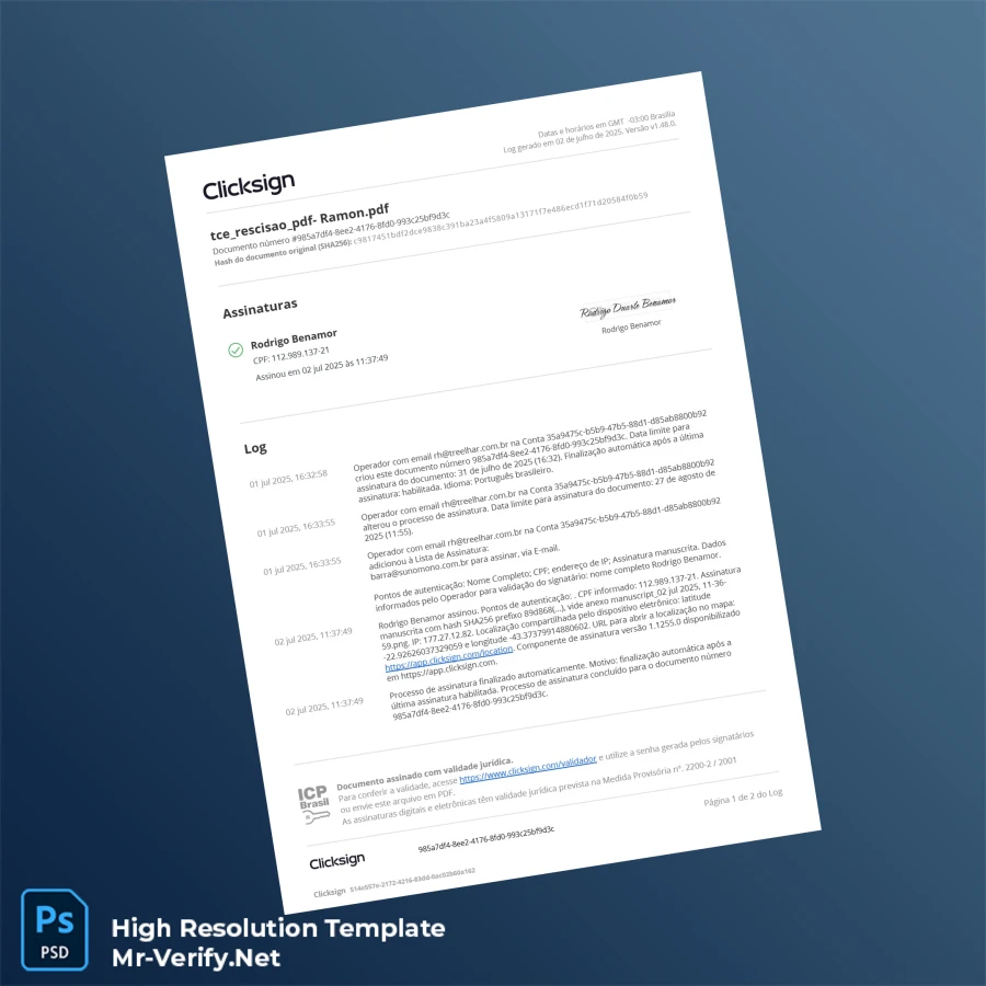 Brazil Faetec High School Diploma Template – Fully Editable & Print-Ready 5 Page Brazil Faetec High School Diploma Template – Fully Editable & Print-Ready 5 Page