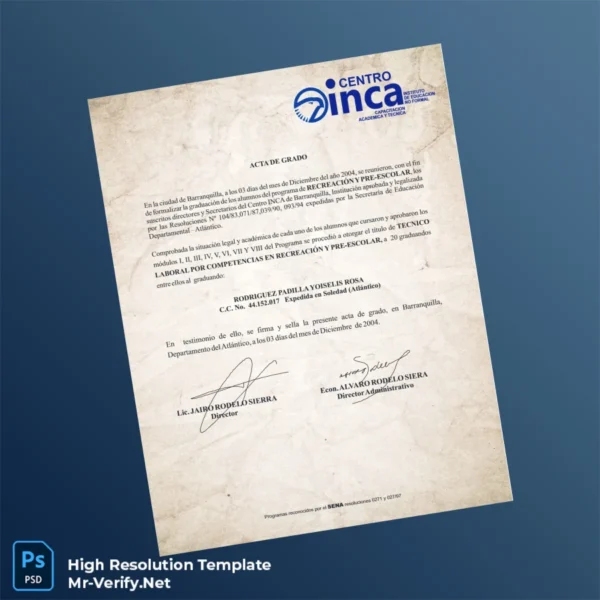 Colombia Centro Inca Técnico Laboral por Competencias en Recreación y Preescolar Template – Fully Editable & Print-Ready 2 Page Colombia Centro Inca Técnico Laboral por Competencias en Recreación y Preescolar Template – Fully Editable & Print-Ready 2 Page