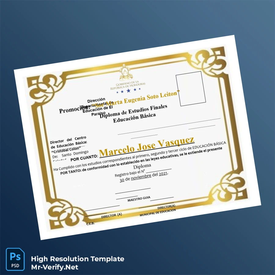 Dominican Republic Centro de Educación Básica Ramón Rosa Basic Education Diploma – Fully Editable High-Resolution 6 Page Dominican Republic Centro de Educación Básica Ramón Rosa Basic Education Diploma – Fully Editable High-Resolution 6 Page