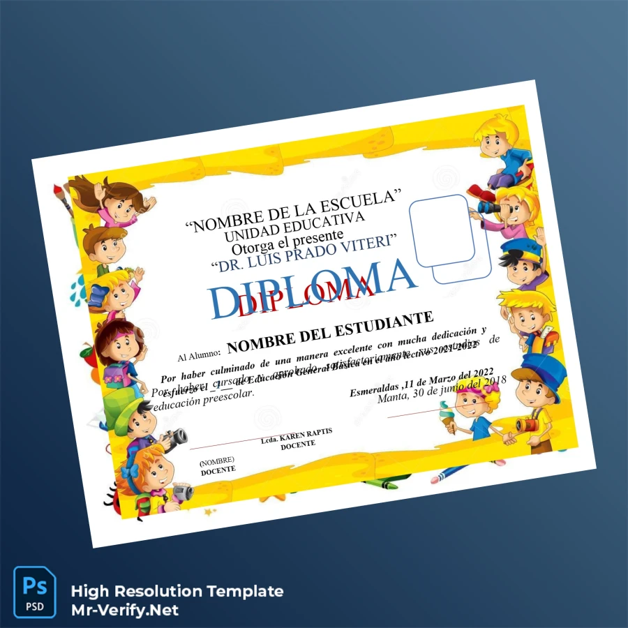 Ecuador Educational Institution Diploma Template – Fully Editable & Print-Ready 8 Page Ecuador Educational Institution Diploma Template – Fully Editable & Print-Ready 8 Page