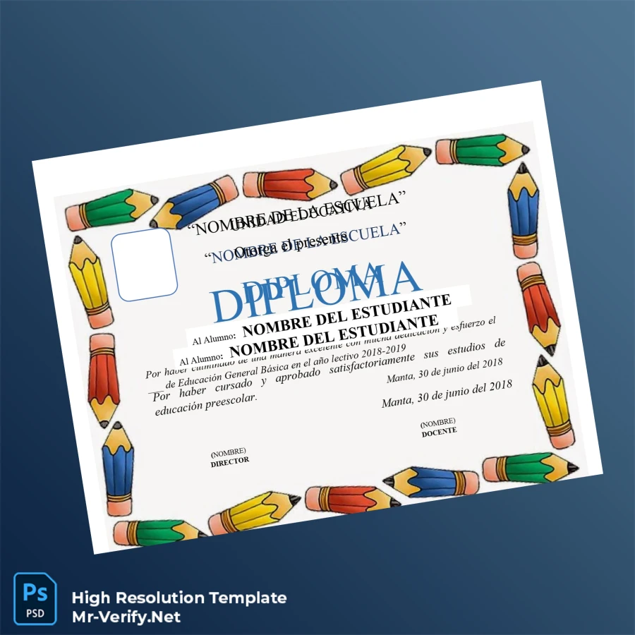 Ecuador Unidad Educativa Nombre de la Escuela Diploma Template – Fully Editable Print-Ready 8 Page Ecuador Unidad Educativa Nombre de la Escuela Diploma Template – Fully Editable Print-Ready 8 Page