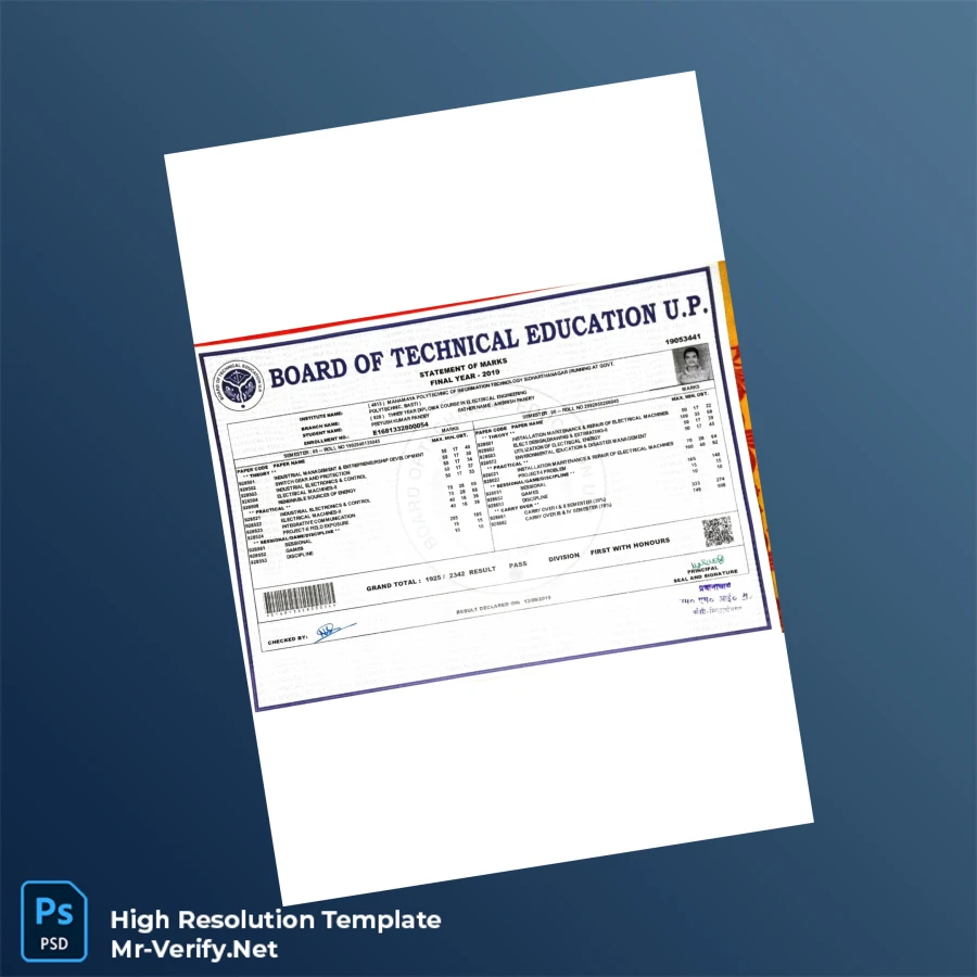 India Mahamaya Polytechnic Electrical Engineering Diploma Template – Fully Editable & Print-Ready India Mahamaya Polytechnic Electrical Engineering Diploma Template – Fully Editable & Print-Ready