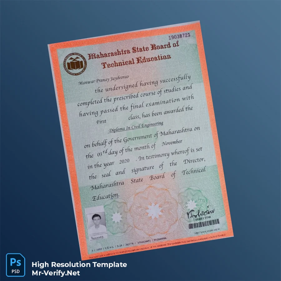India Maharashtra State Board of Technical Education Diploma In Civil Engineering Template – Fully Editable & Print-Ready India Maharashtra State Board of Technical Education Diploma In Civil Engineering Template – Fully Editable & Print-Ready