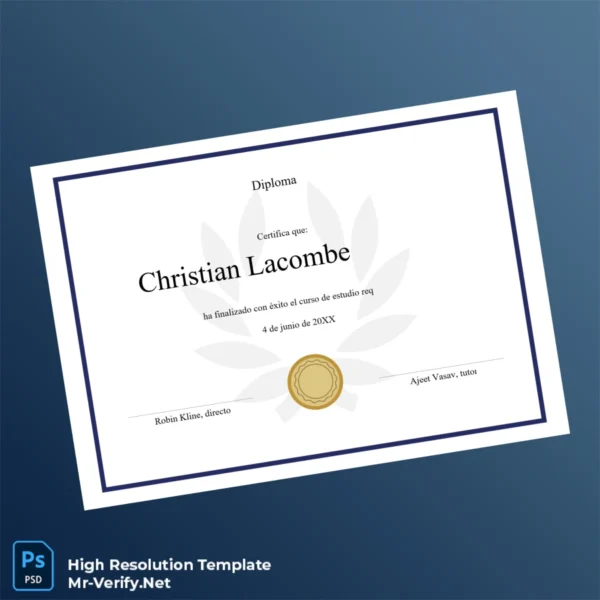 Mexico Diploma Template – Fully Editable & Print-Ready Certificate Mexico Diploma Template – Fully Editable & Print-Ready Certificate