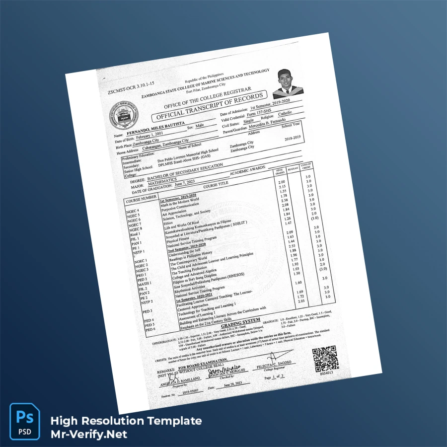 Philippines Tor University Bachelor of Secondary Education Major in Mathematics Template – Fully Editable High-Resolution 4 Page Philippines Tor University Bachelor of Secondary Education Major in Mathematics Template – Fully Editable High-Resolution 4 Page