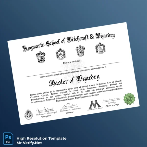 UK Hogwarts School of Witchcraft and Wizardry Master of Wizardry Template – Fully Editable & Print-Ready UK Hogwarts School of Witchcraft and Wizardry Master of Wizardry Template – Fully Editable & Print-Ready
