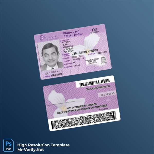 Canada Ontario Photo card PSD template – Fully Editable High-Resolution PSD Canada Ontario Photo card PSD template – Fully Editable High-Resolution PSD