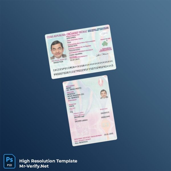 czech republic id card psd template – Fully Editable Print-Ready PSD czech republic id card psd template – Fully Editable Print-Ready PSD