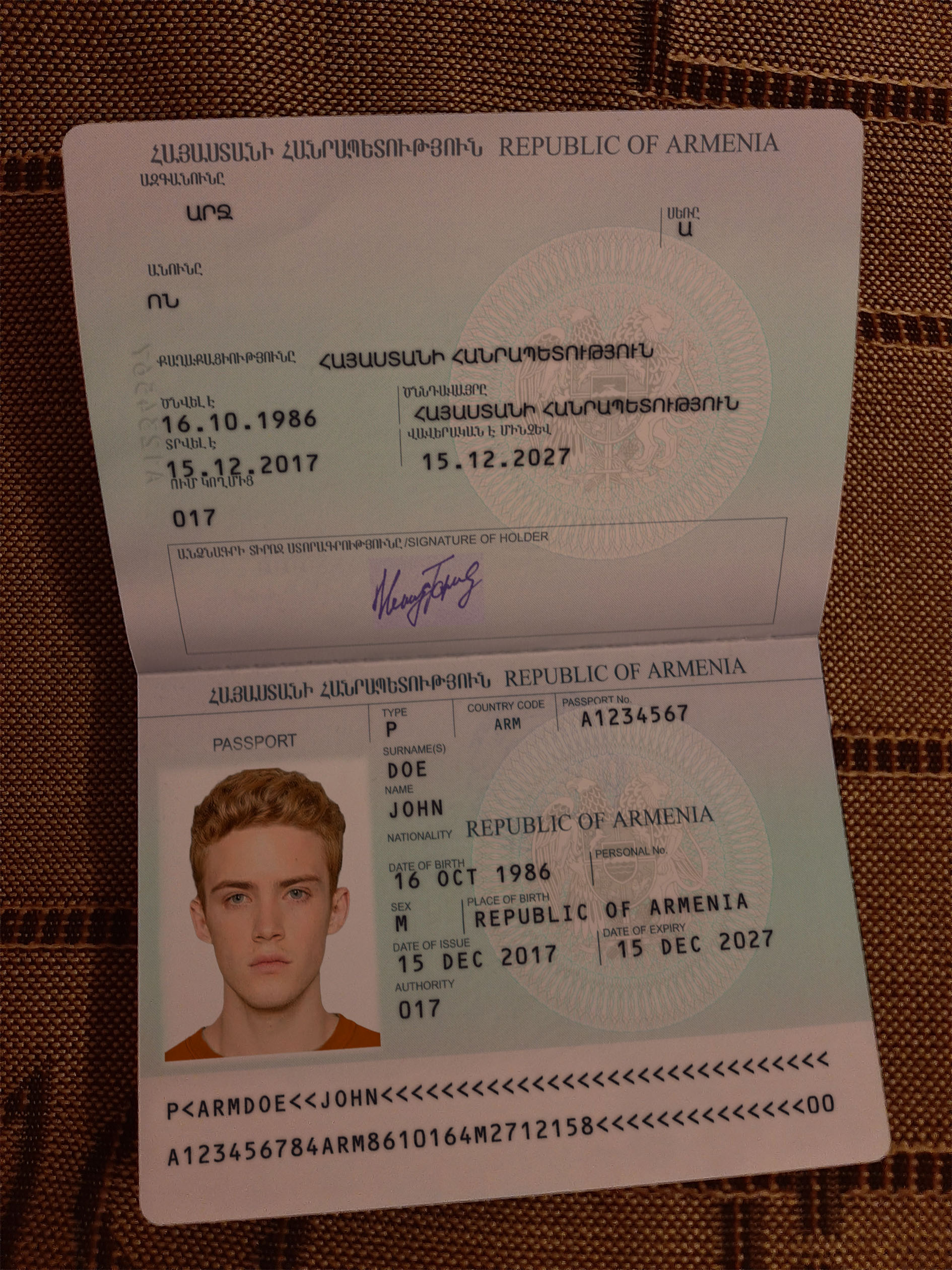 Armenia Passport 1 - Armenia Passport