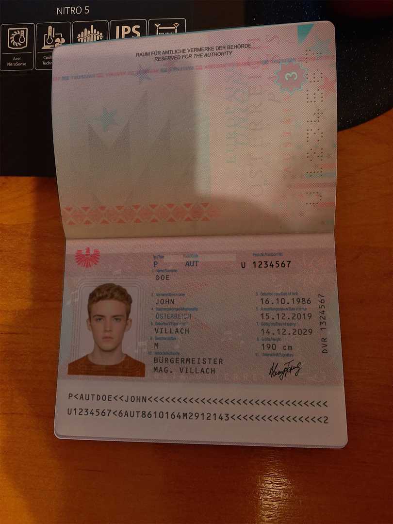 austria passport - Austria passport
