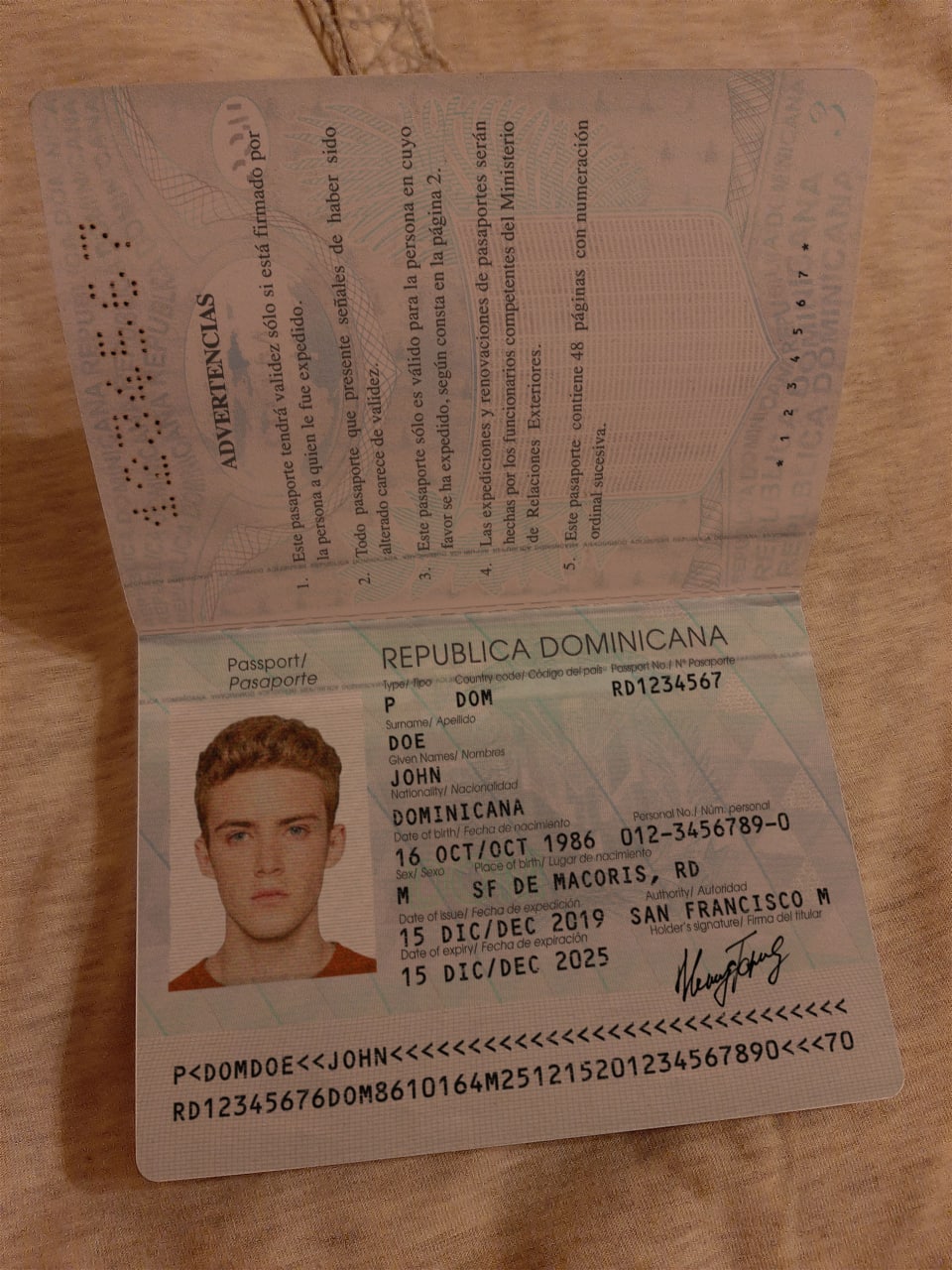 dominican republic preview - Dominican Republic Passport