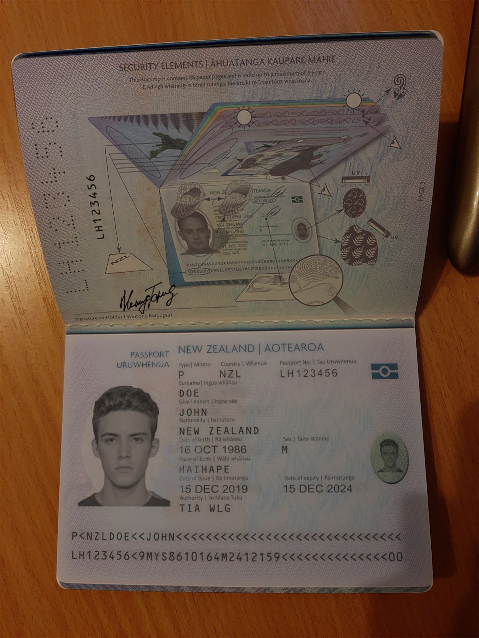 new zeland preview - New Zealand Passport