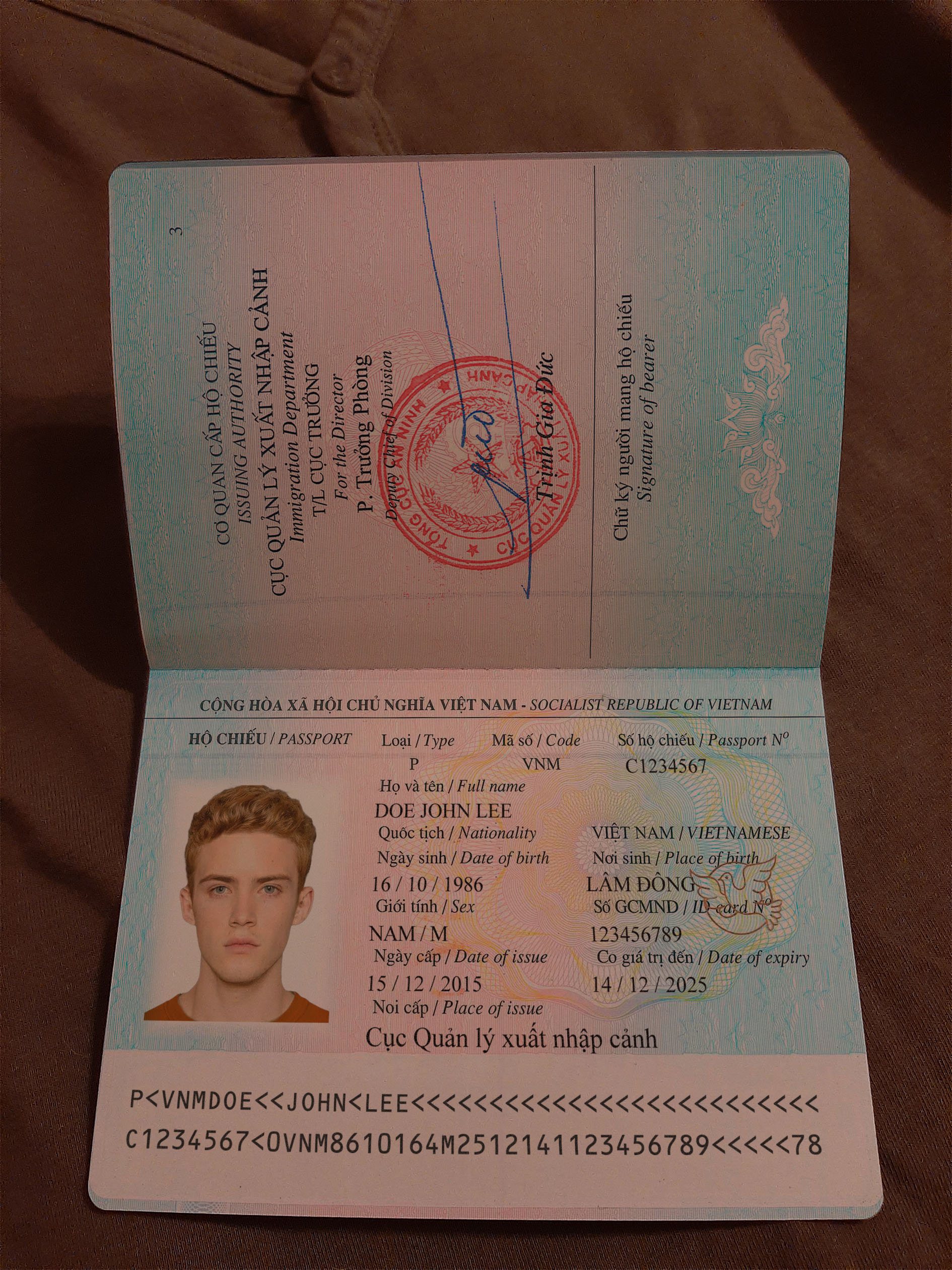 Vietnam passport - Vietnam Passport