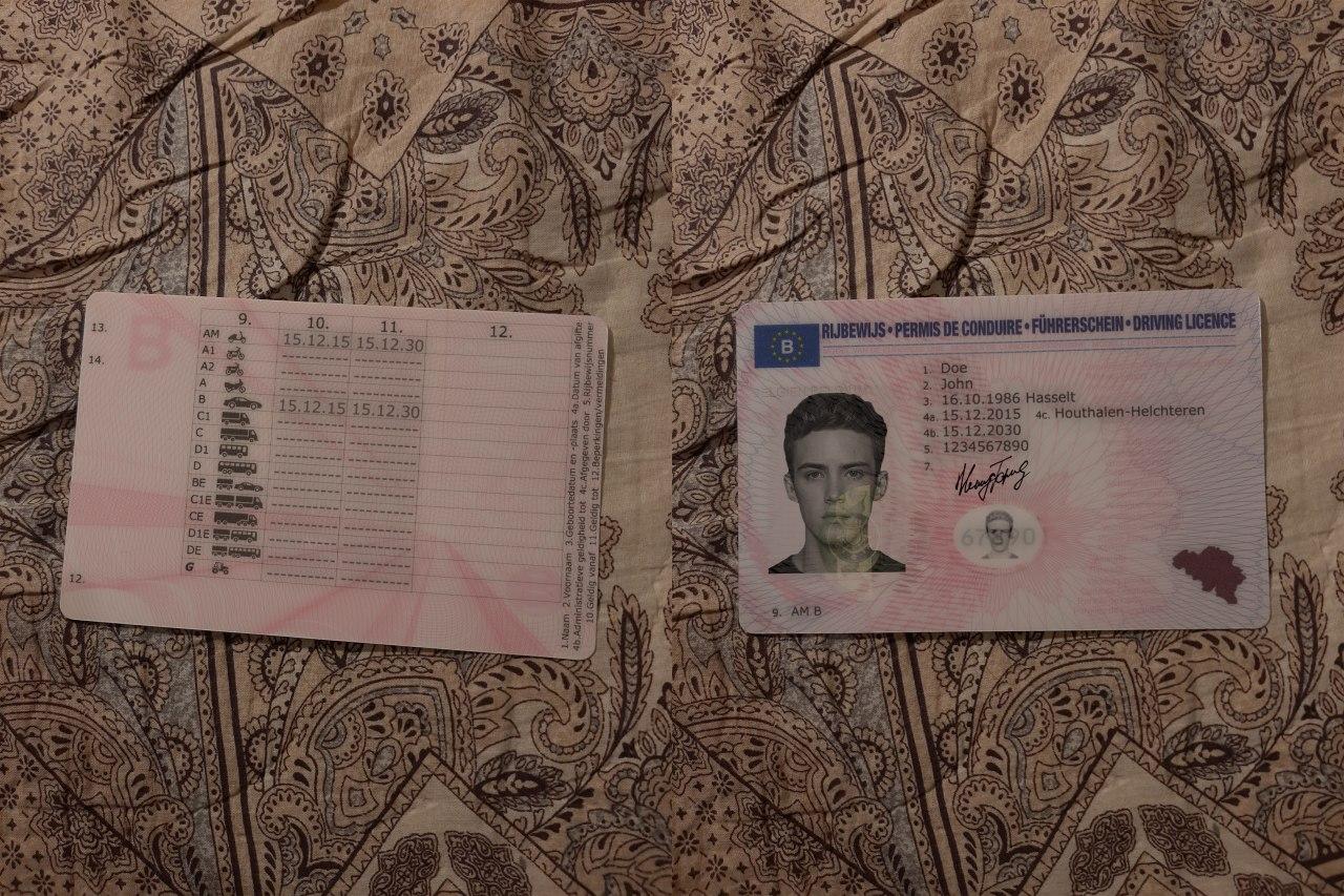 belgium dl result - Belgium Driving License