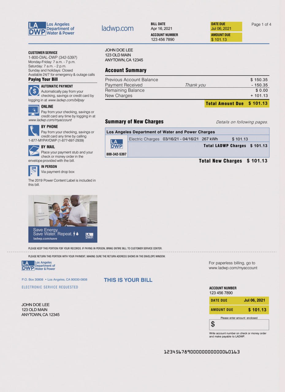 california bill preivew - Bill California