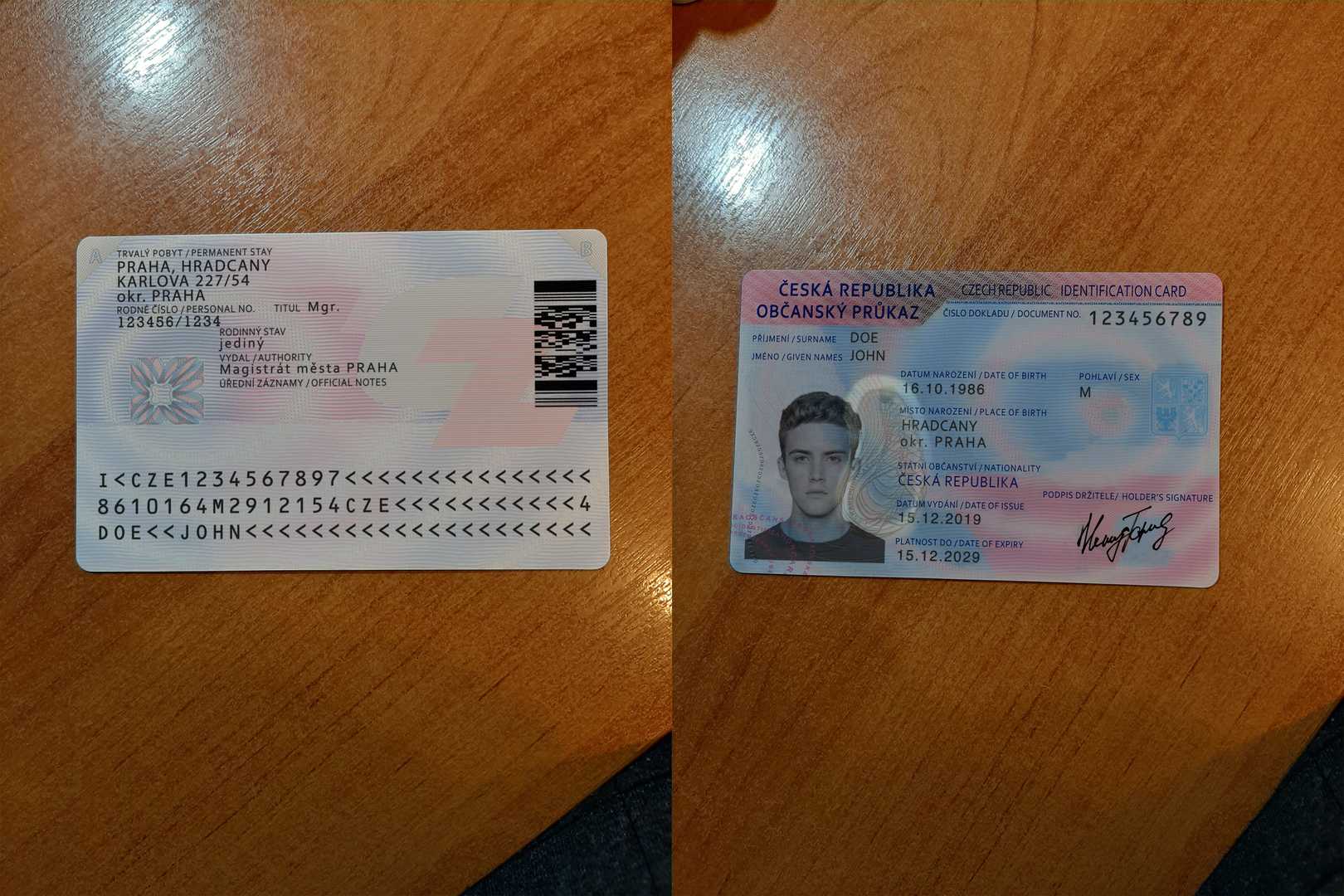 czech id - Czech Republic ID Card