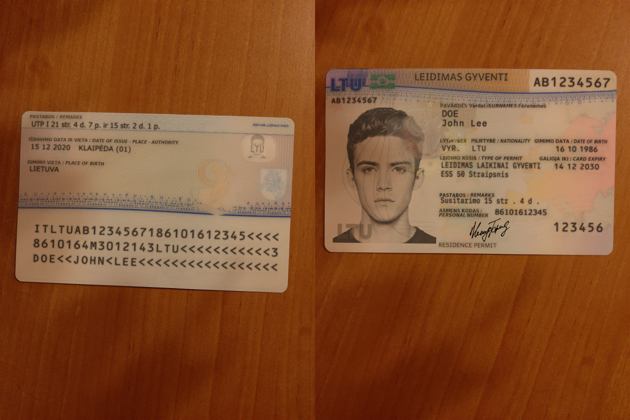 france lithuania permit preview - Lithuania Residence Permit