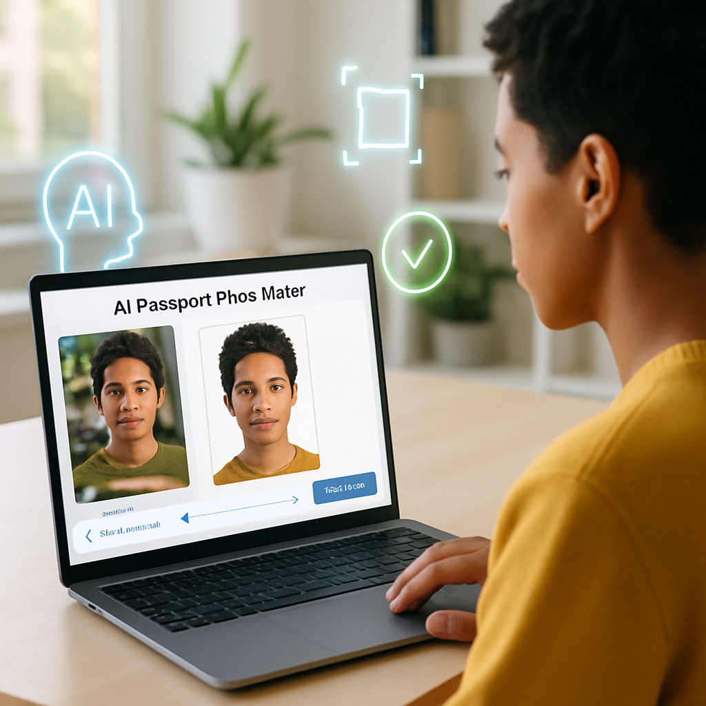 Editable File Template free passport photo maker easy online biometric id photo creator guide featured - Editable File Template