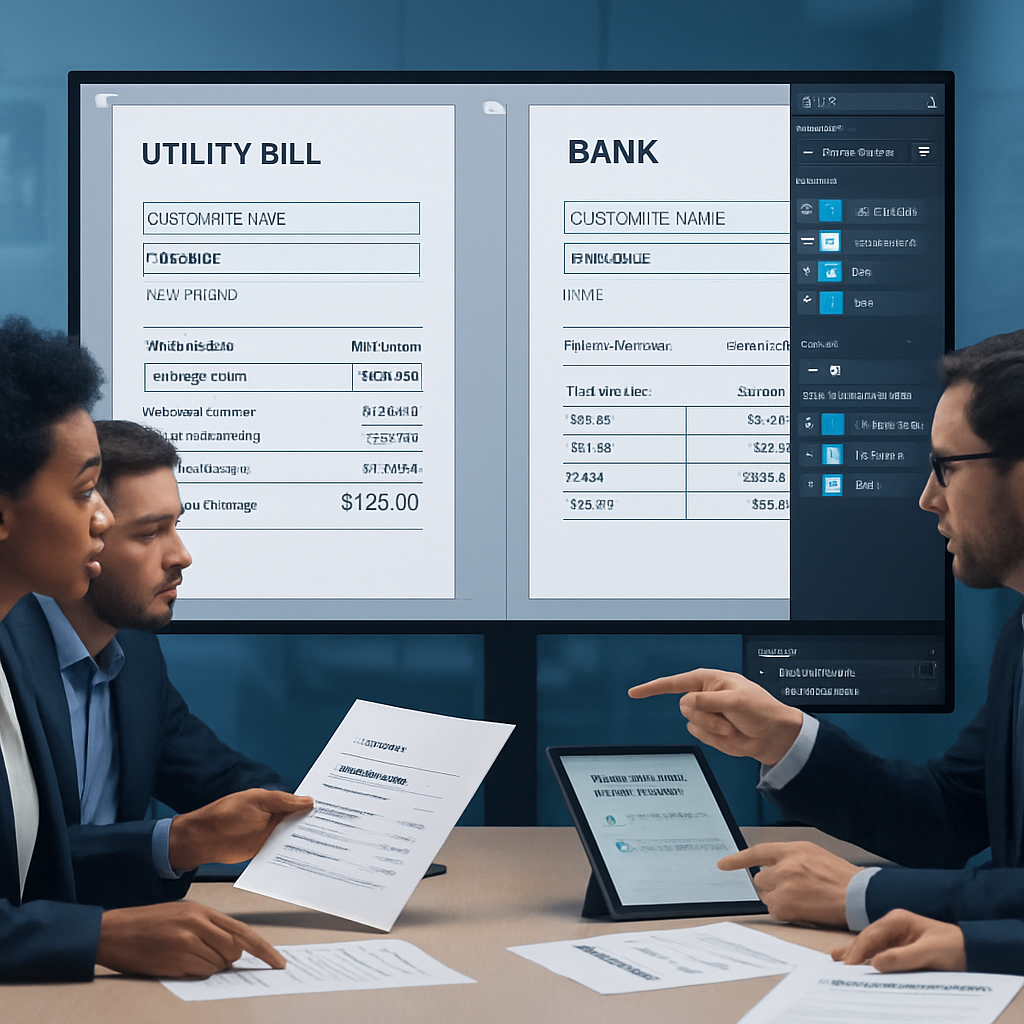 Editable File Template proof of address documents explained key differences with billing address featured - Editable File Template
