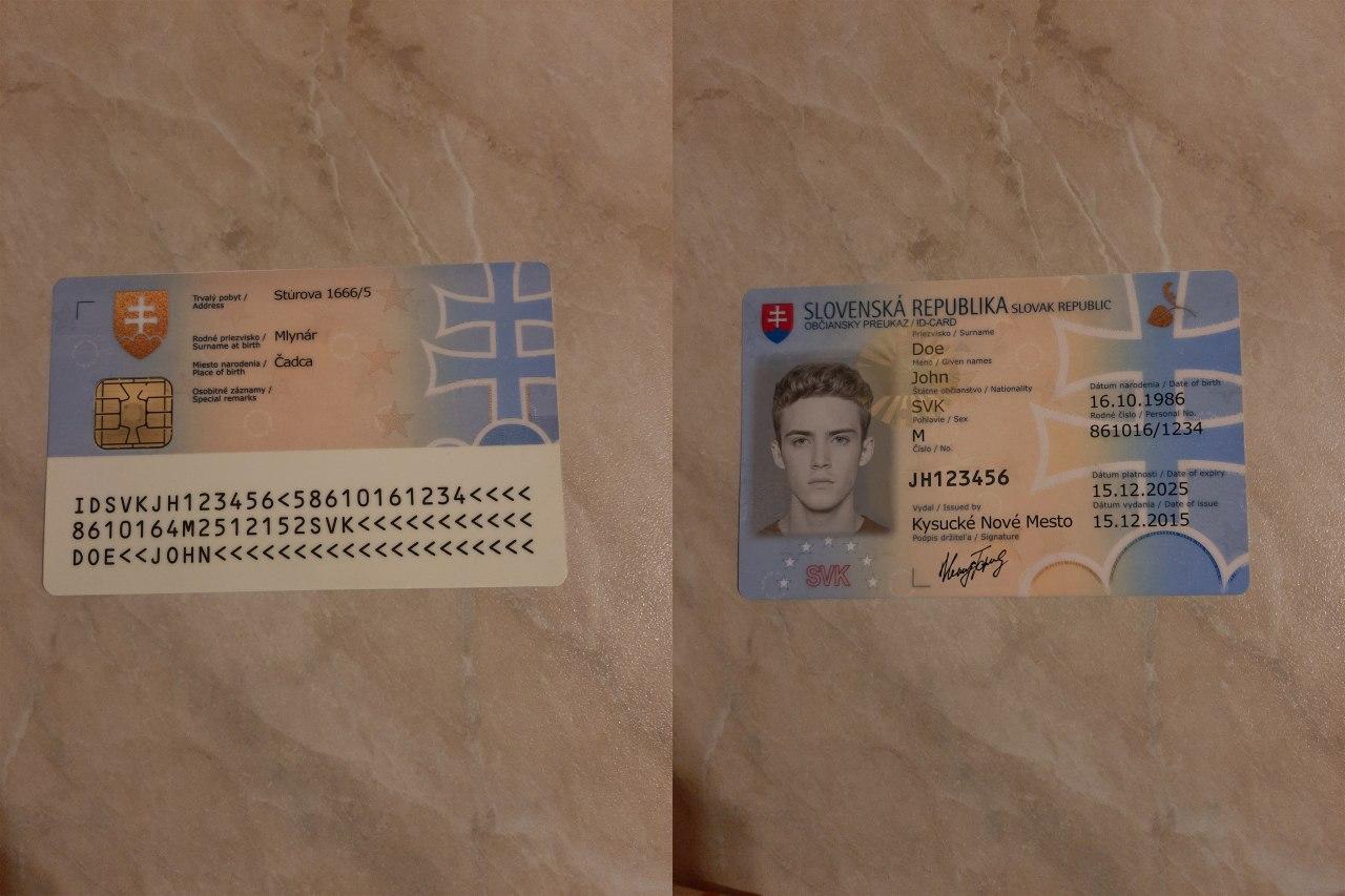 slovakia result - Slovakia ID Card
