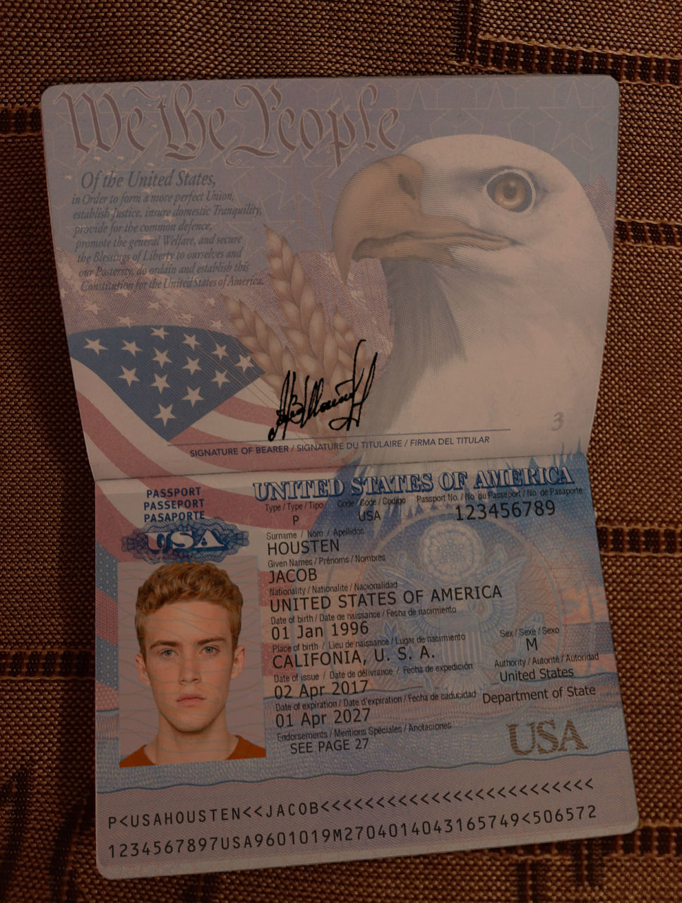 usa passport preview new - USA Passport
